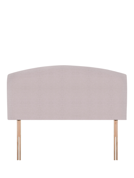 John Lewis Hazel Upholstered Headboard, Small Double, Herringbone Oat
