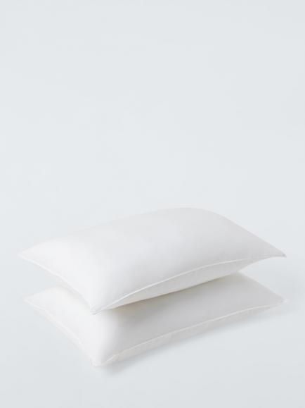 John Lewis Active Anti Allergy Standard Pillow, Pair, White
