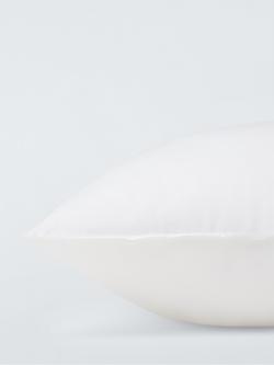 John Lewis Microfibre Active Anti Allergy Standard Pillow, Pair, Medium Firm - view 2, White
