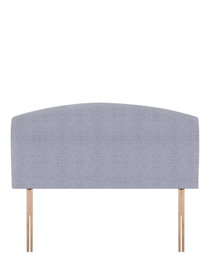 John Lewis Hazel Upholstered Headboard, King Size, Herringbone Grey