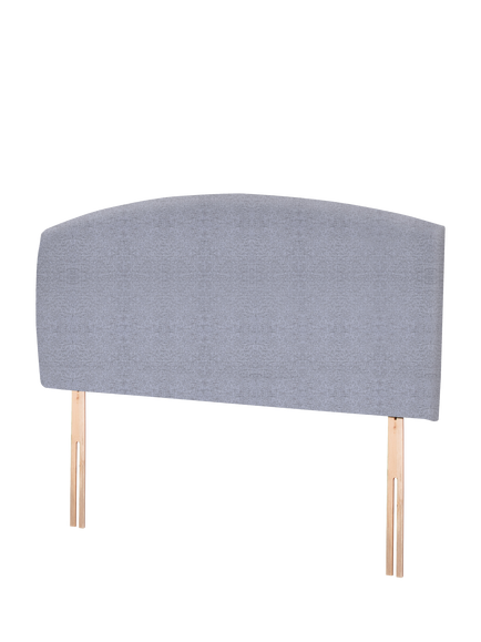 John Lewis Hazel Upholstered Headboard, King Size - view 2, Herringbone Grey