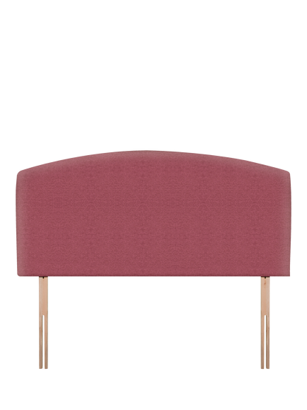 John Lewis Hazel Upholstered Headboard, King Size, Herringbone Rose