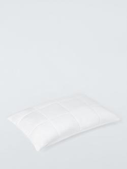 John Lewis Ultimate Silk Surround Standard Pillow, Medium Firm, White