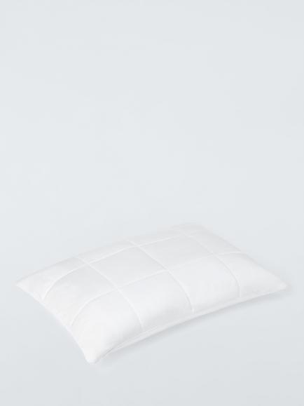 John Lewis Ultimate Silk Surround Standard Pillow, Medium Firm, White