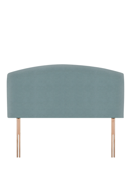 John Lewis Hazel Upholstered Headboard, King Size, Velveteen Sage