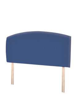 John Lewis Hazel Upholstered Headboard, King Size - view 2, Brushedweave Denim
