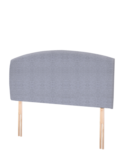 John Lewis Hazel Upholstered Headboard, Super King Size - view 2, Herringbone Grey