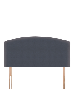 John Lewis Hazel Upholstered Headboard, Super King Size, Herringbone Shadow