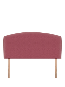 John Lewis Hazel Upholstered Headboard, Super King Size, Herringbone Rose
