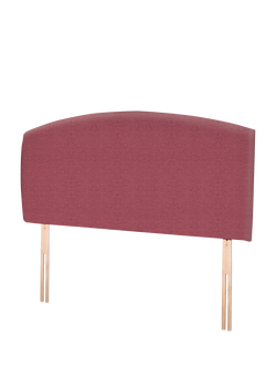 John Lewis Hazel Upholstered Headboard, Super King Size - view 2, Herringbone Rose