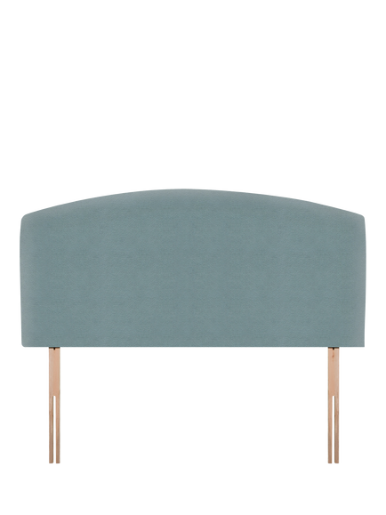 John Lewis Hazel Upholstered Headboard, Super King Size, Velveteen Sage