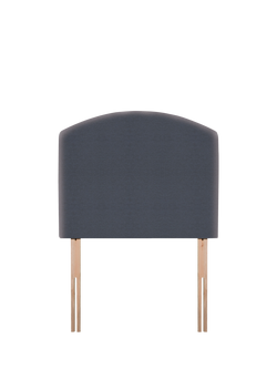 John Lewis Hazel Upholstered Headboard, Single, Herringbone Shadow