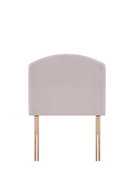 John Lewis Hazel Upholstered Headboard, Single, Herringbone Oat