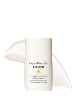 bareMinerals BARESKIN Daily Dewy Sunscreen Mineral SPF 30, Sheer Untinted