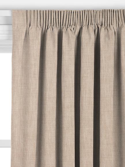 John Lewis Camille Weave Made to Measure Curtains or Roman Blind, Rosa - view 2, Rosa