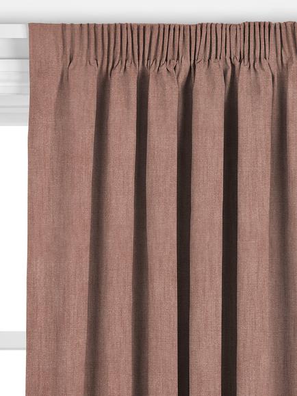 John Lewis Chenille Twill Made to Measure Curtains or Roman Blind, Tuscan Clay - view 2, Tuscan Clay