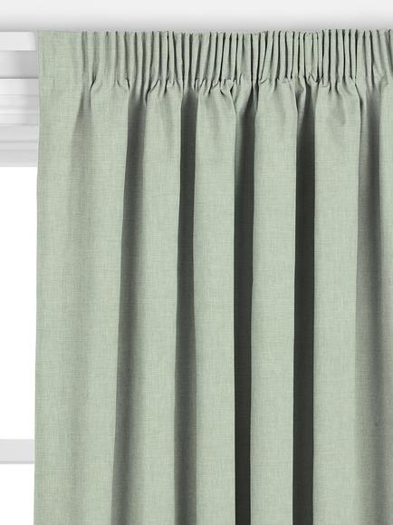 John Lewis Cotton Blend Made to Measure Curtains or Roman Blind, Mist - view 2, Mist