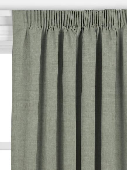 John Lewis Cotton Blend Made to Measure Curtains or Roman Blind, Rosemary - view 2, Rosemary