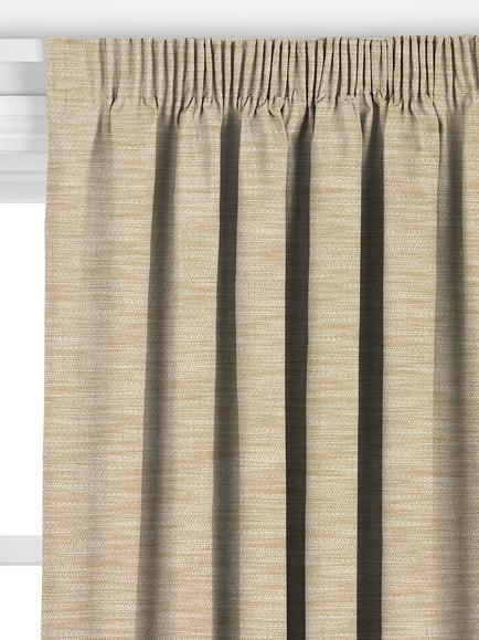 John Lewis Cotton Linen Made to Measure Curtains or Roman Blind, Caramel - view 2, Caramel