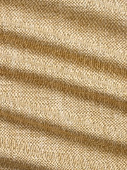 John Lewis Camille Weave Furnishing Fabric - view 2, Dark Butter