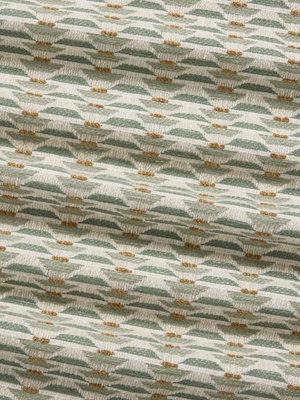 John Lewis Modell Weave Furnishing Fabric - view 2, Green