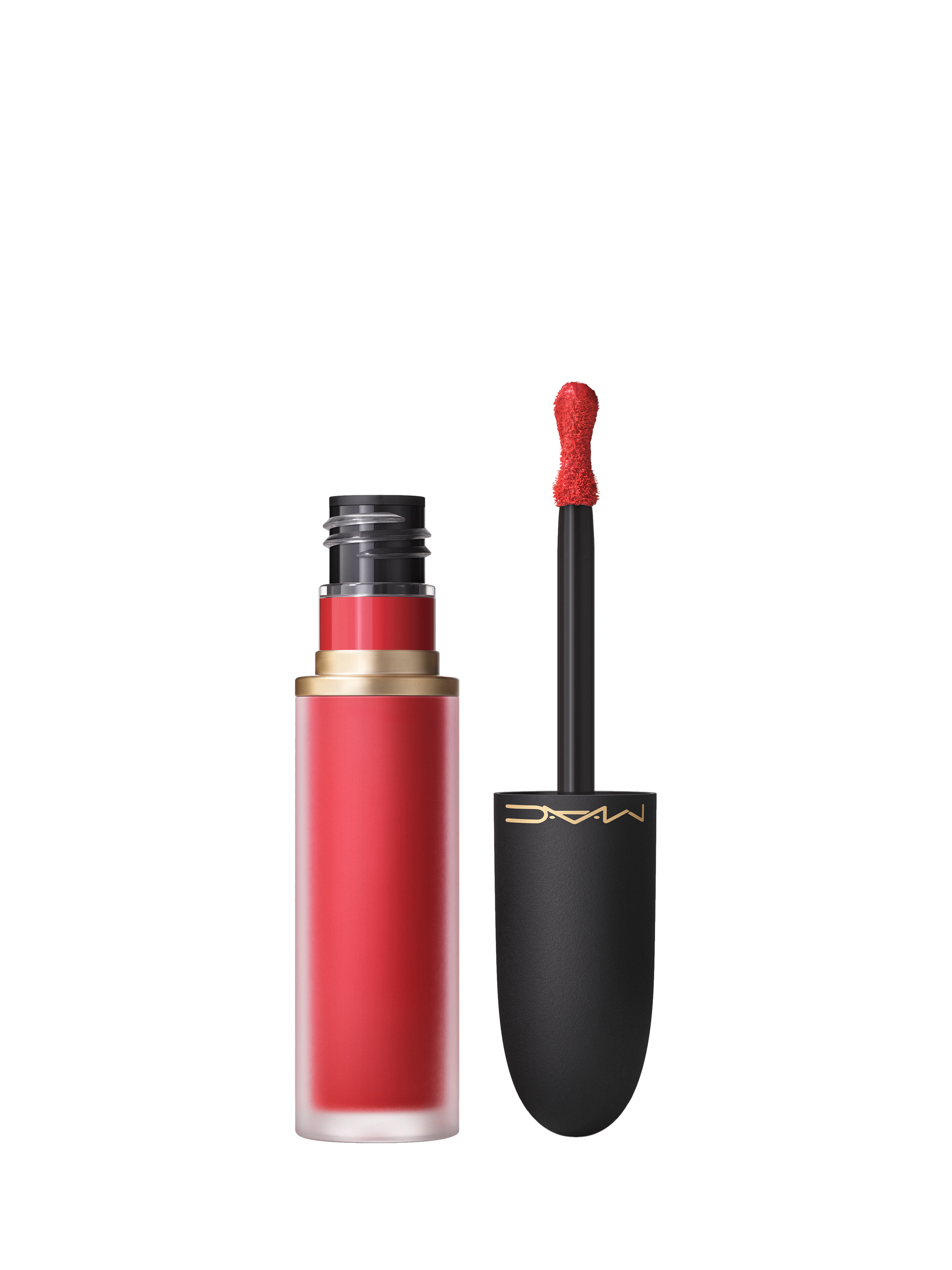 Product image 1 of 6, which shows MAC Powder Kiss Lip + Cheek Mousse, A Little Tamed