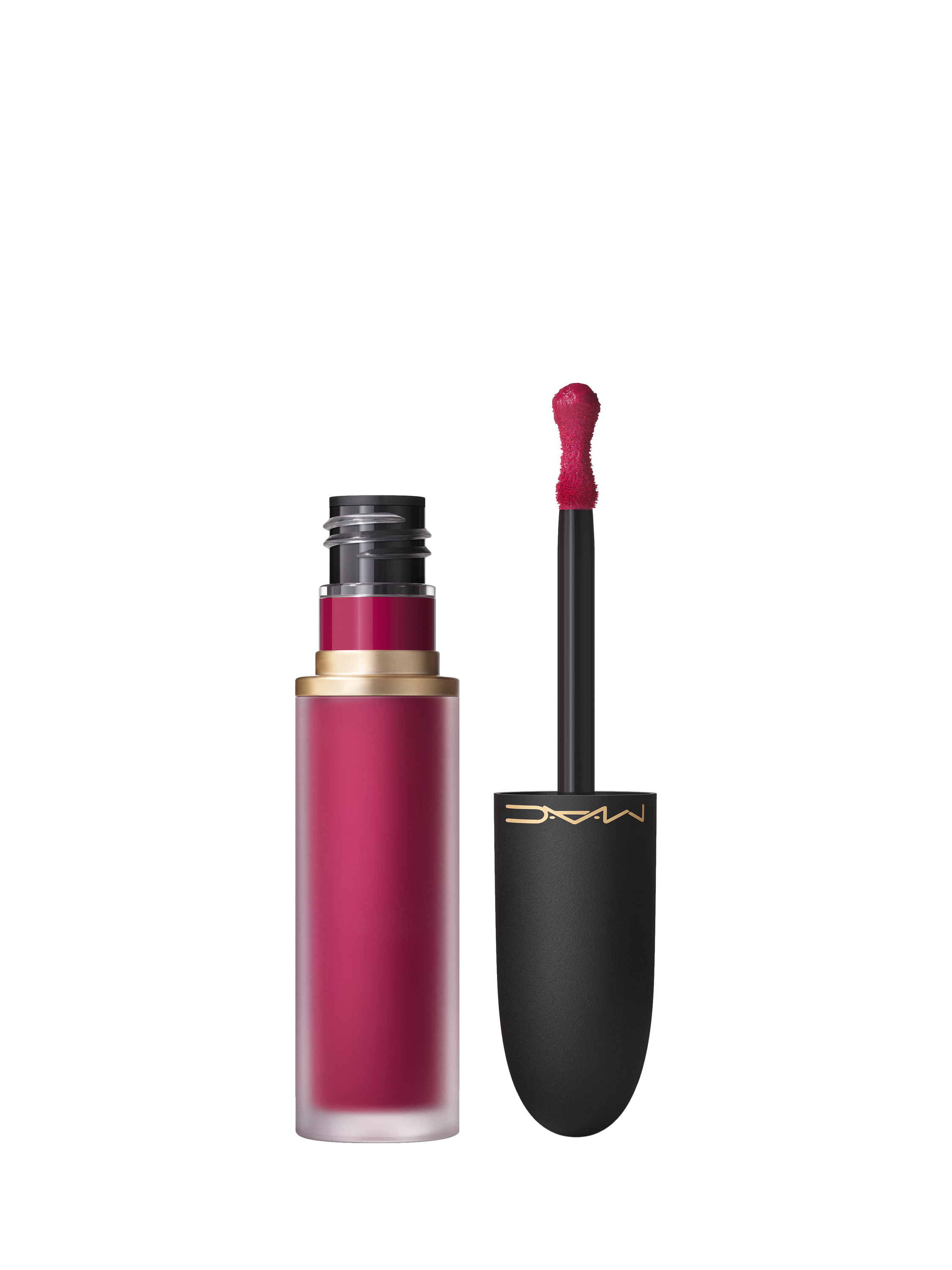 Product image 1 of 6, which shows MAC Powder Kiss Lip + Cheek Mousse, Billion $ Smile