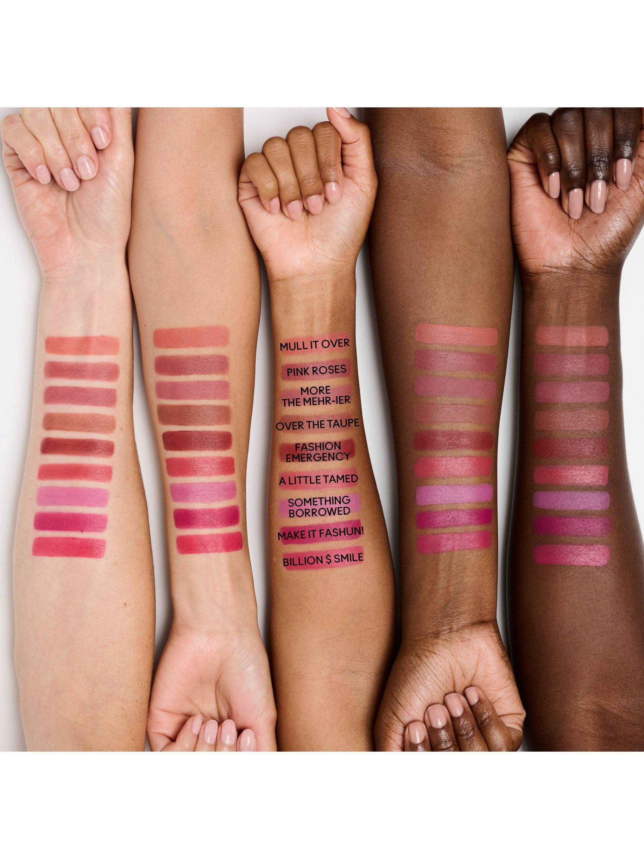 Product image 3 of 6, which shows MAC Powder Kiss Lip + Cheek Mousse, Billion $ Smile