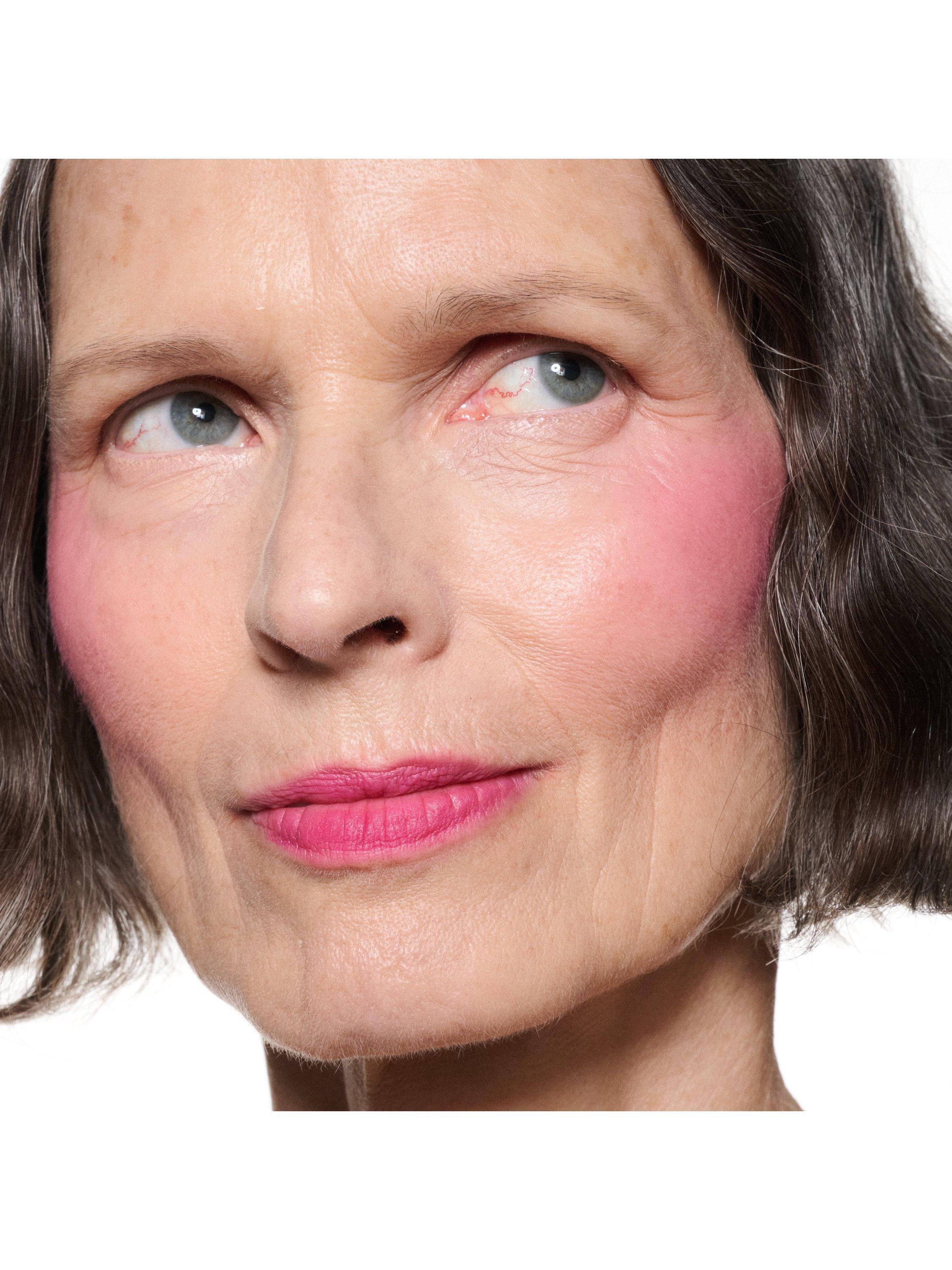 Product image 5 of 6, which shows MAC Powder Kiss Lip + Cheek Mousse, Billion $ Smile