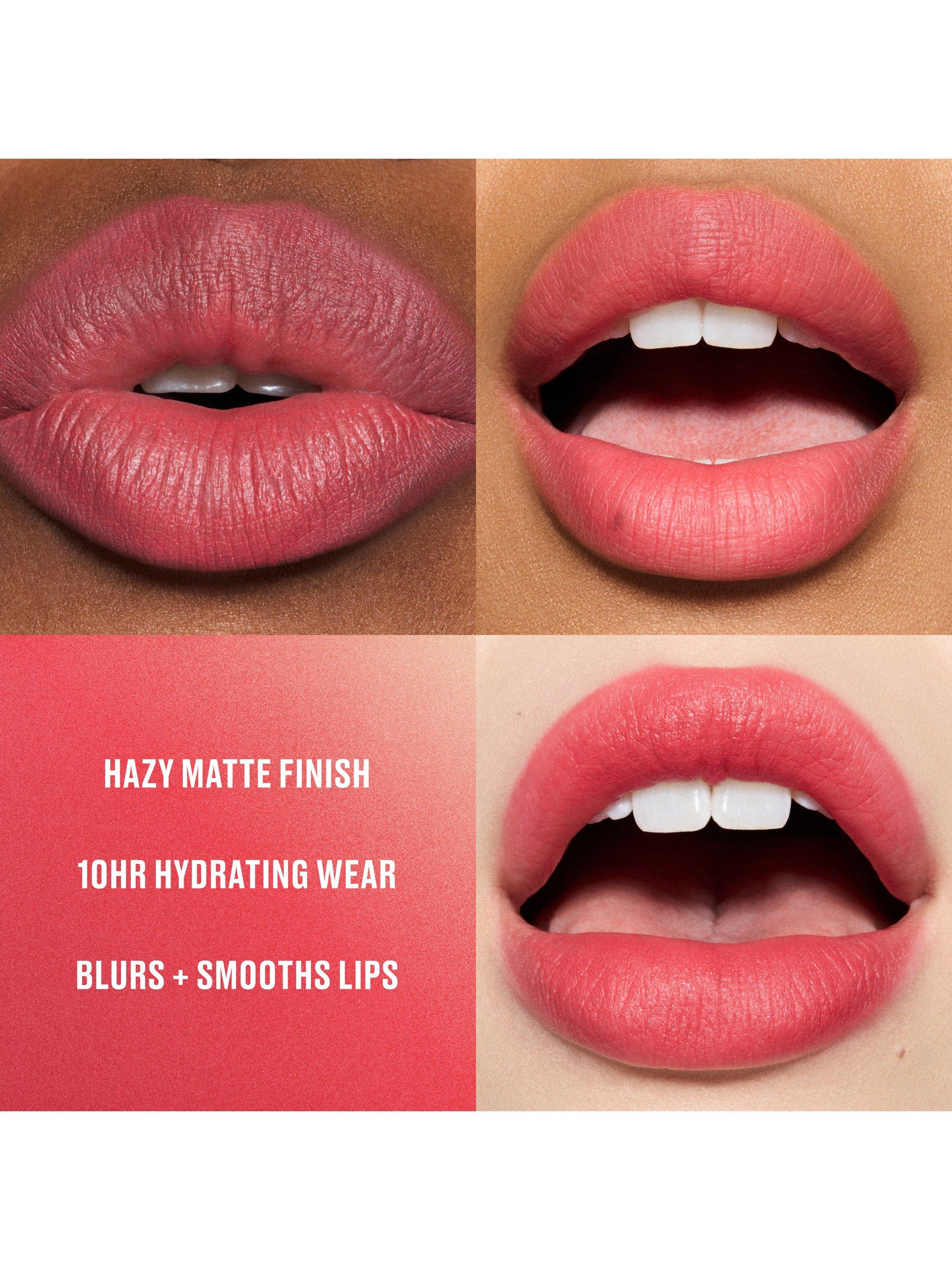 Product image 4 of 6, which shows MAC Powder Kiss Lipstick, A Little Tamed