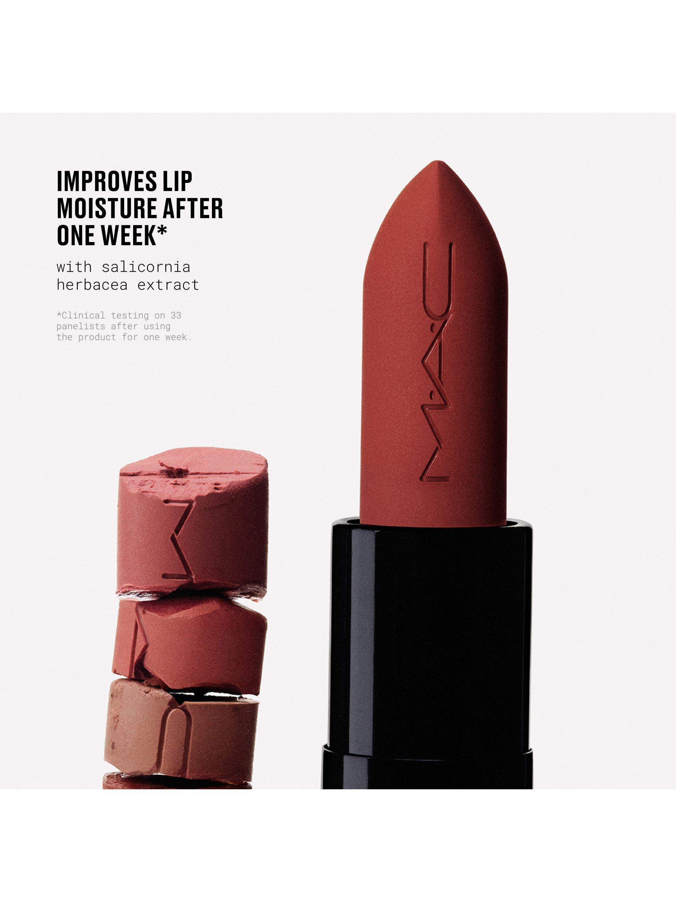 Product image 6 of 6, which shows MAC Powder Kiss Lipstick, Devoted To Chili