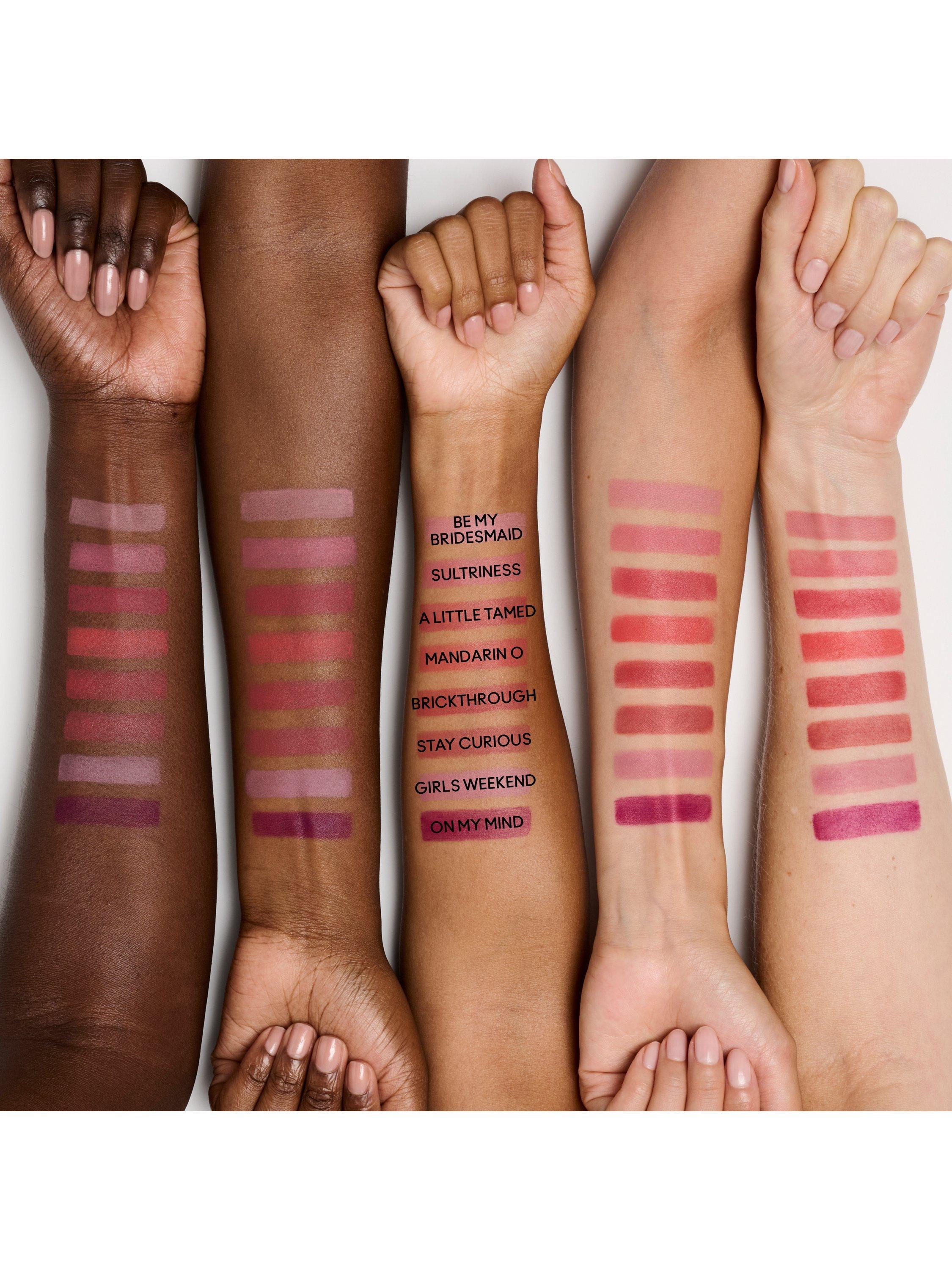 Product image 3 of 6, which shows MAC Powder Kiss Lipstick, Mandarin O