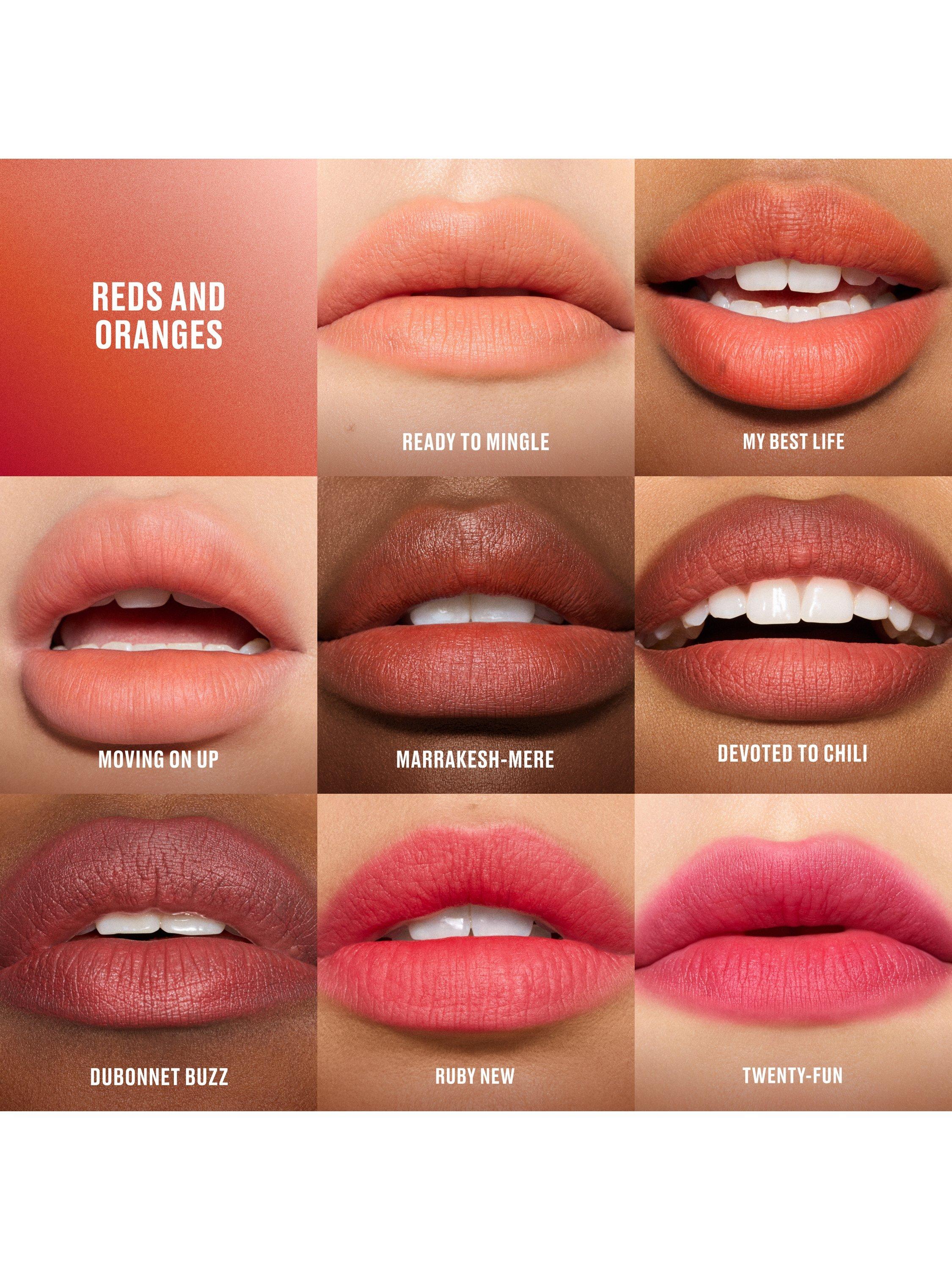 Product image 5 of 6, which shows MAC Powder Kiss Lipstick, Moving On Up