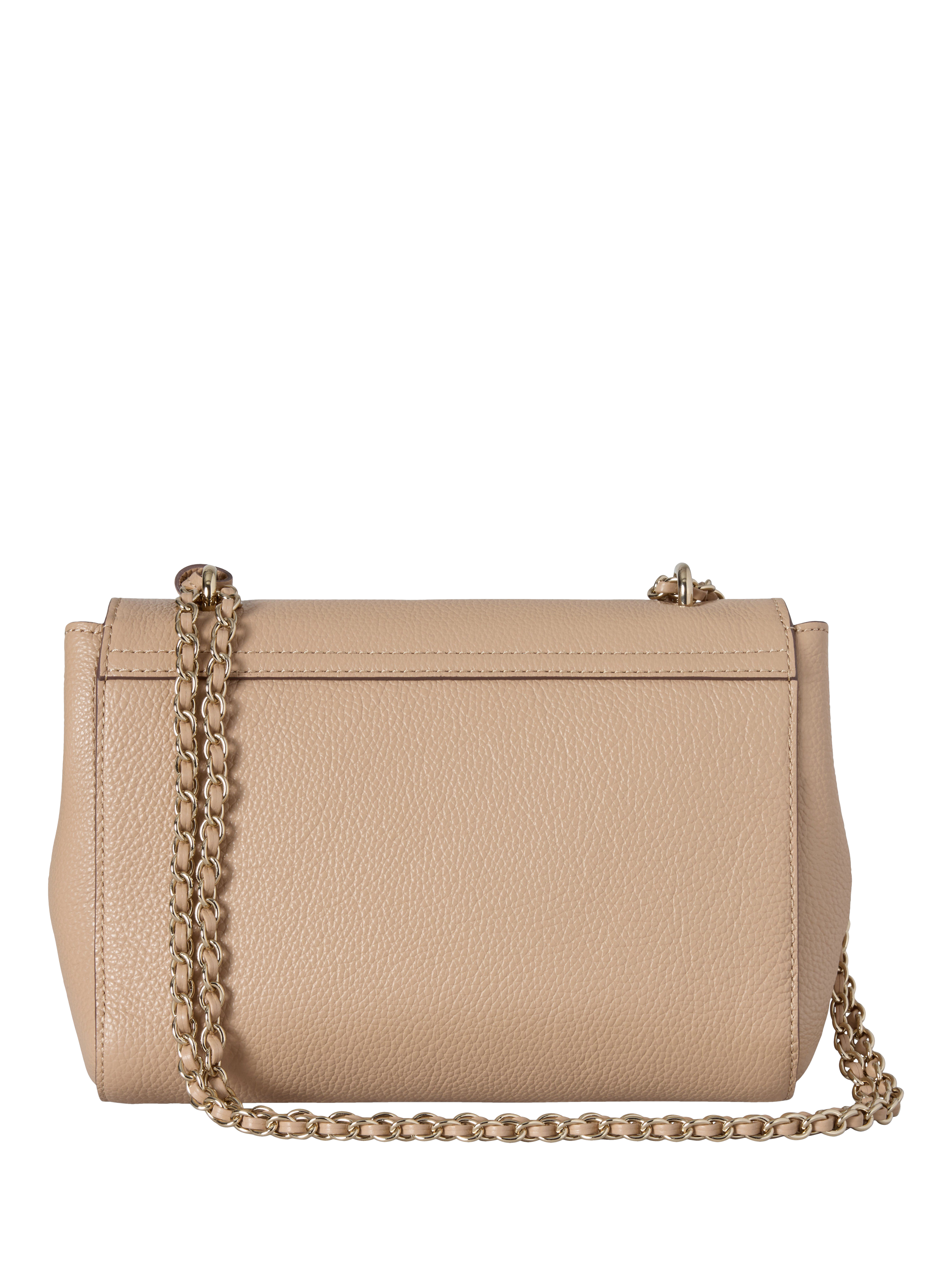 Product image 2 of 5, which shows Mulberry Lily Classic Grain Leather Shoulder Bag, Crumpet