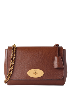 Mulberry Medium Lily Leather Shoulder Bag, Oak, Oak