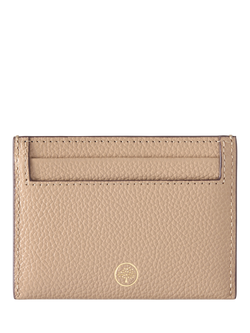 Mulberry Continental Small Classic Grain Leather Credit Card Slip, Crumpet - view 2, Crumpet