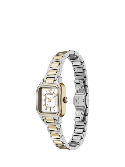 Emporio Armani AR11745 Women's Mother of Pearl Dial Bracelet Strap Watch, 2-tone - view 2, 2-tone