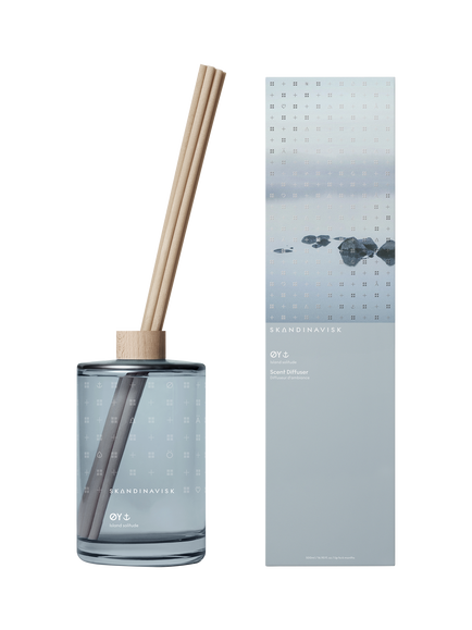 SKANDINAVISK ØY Reed Diffuser, 500ml, Powder Blue