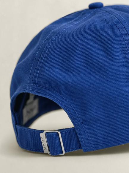 GANT Shield Cotton Baseball Cap, Crisp Blue - view 2, Crisp Blue