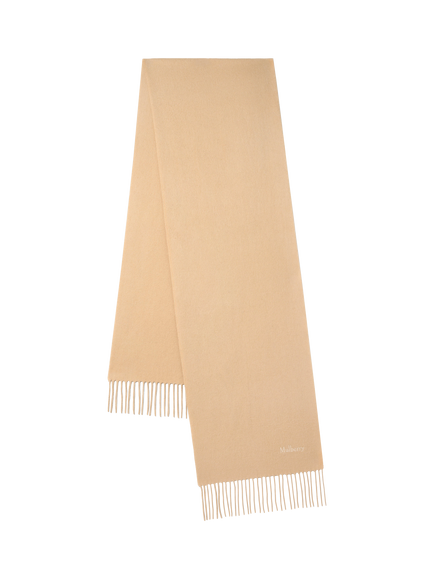 Mulberry Cashmere Scarf, Crumpet, Crumpet