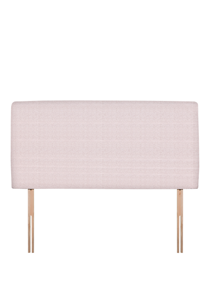John Lewis Penny Upholstered Headboard, Small Double, Herringbone Oat