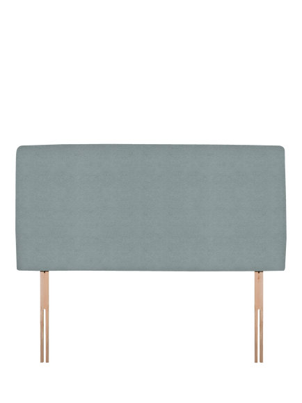 John Lewis Penny Upholstered Headboard, Small Double, Velveteen Sage