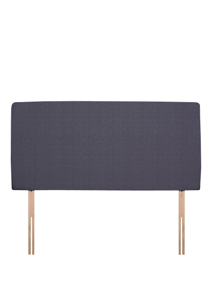 John Lewis Penny Upholstered Headboard, Double, Herringbone Shadow