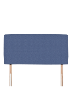 John Lewis Penny Upholstered Headboard, King Size, Brushedweave Denim