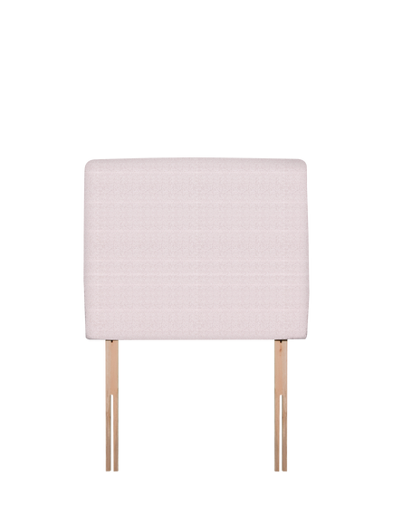 John Lewis Penny Upholstered Headboard, Single, Herringbone Oat