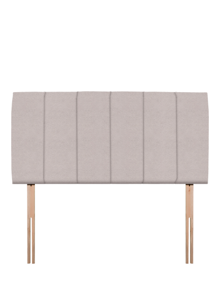 John Lewis Amelia Upholstered Headboard, Small Double, Herringbone Oat
