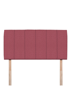 John Lewis Amelia Upholstered Headboard, Small Double, Herringbone Rose