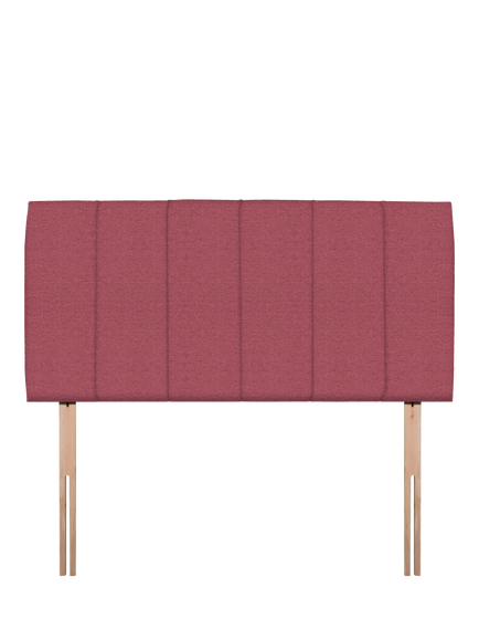 John Lewis Amelia Upholstered Headboard, Small Double, Herringbone Rose