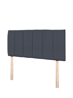 John Lewis Amelia Upholstered Headboard, King Size - view 2, Herringbone Shadow