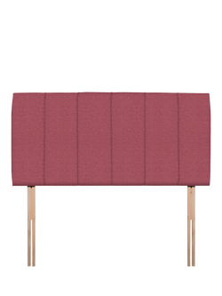 John Lewis Amelia Upholstered Headboard, King Size, Herringbone Rose